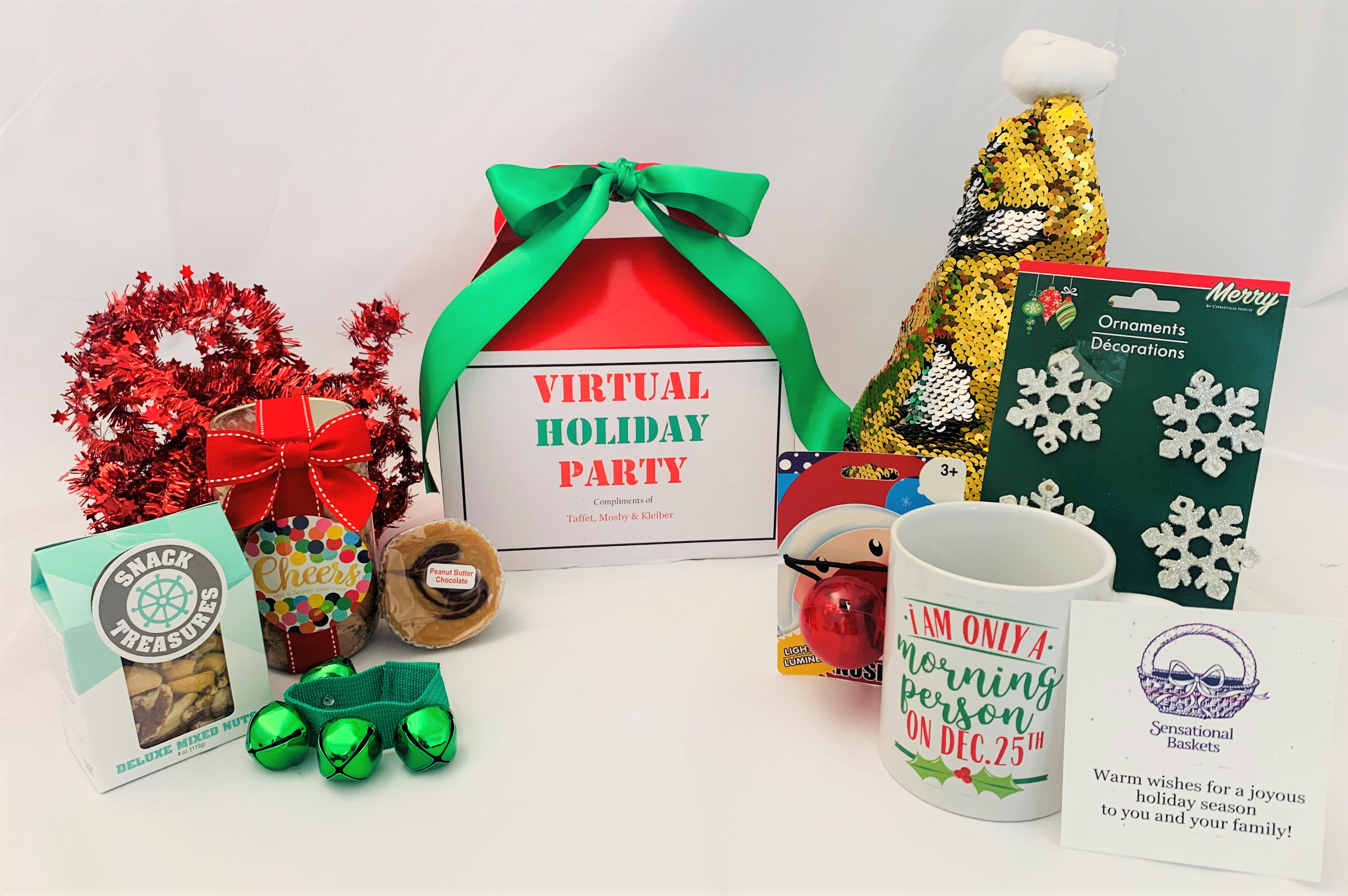 Sensational Virtual Holiday Party ($50): Sensational Baskets